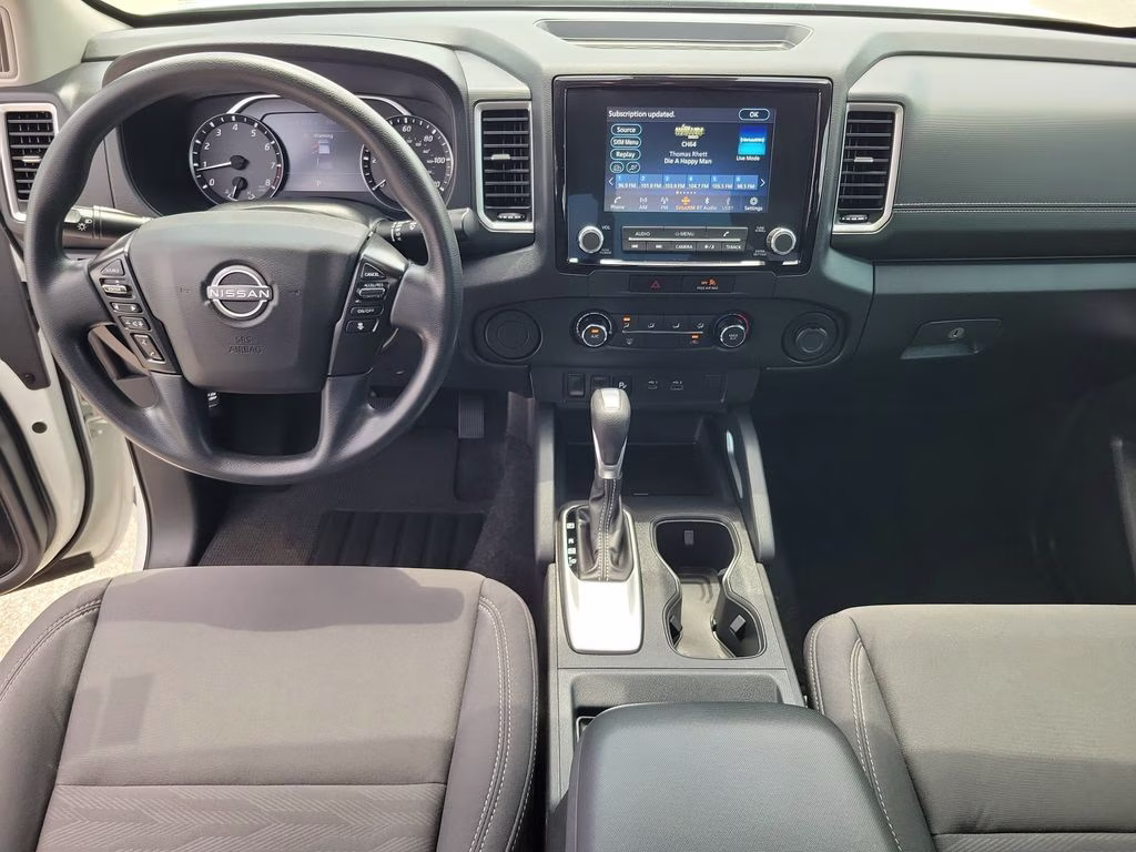 2022 Glacier White Nissan Frontier SV RWD Truck