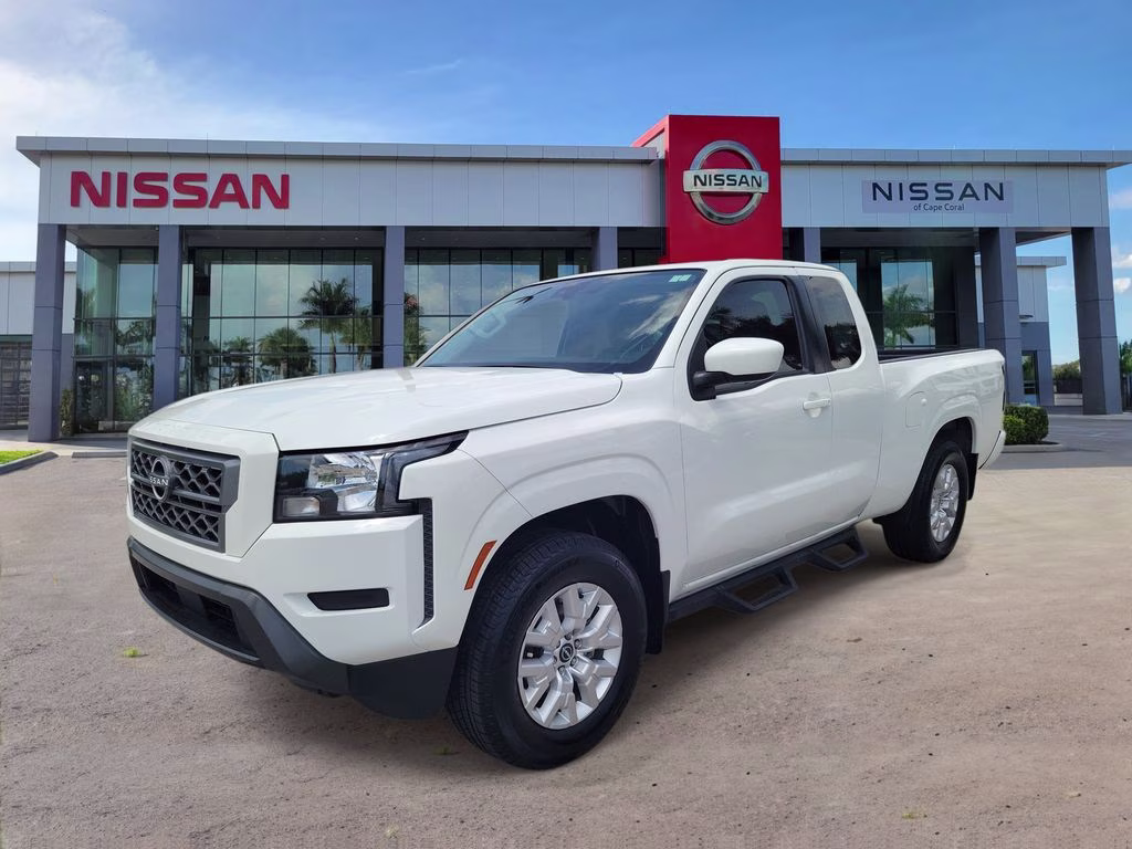 2022 Glacier White Nissan Frontier SV RWD Truck