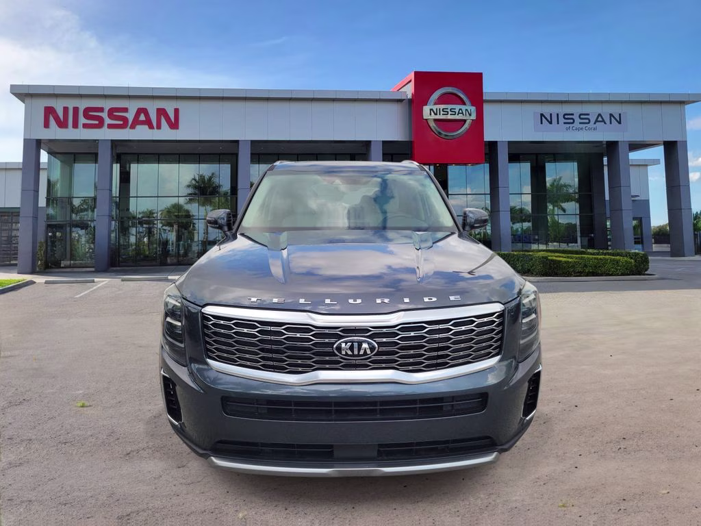 2021 Gravity Gray Kia Telluride EX FWD SUV