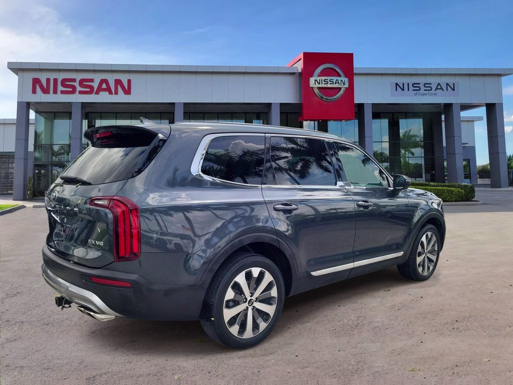 2021 Gravity Gray Kia Telluride EX FWD SUV