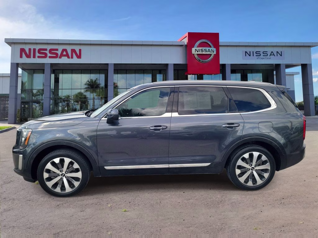 2021 Gravity Gray Kia Telluride EX FWD SUV