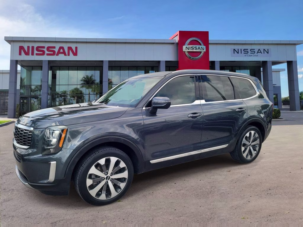 2021 Gravity Gray Kia Telluride EX FWD SUV