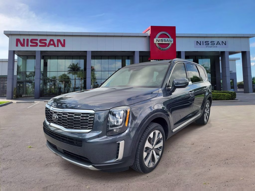 2021 Gravity Gray Kia Telluride EX FWD SUV
