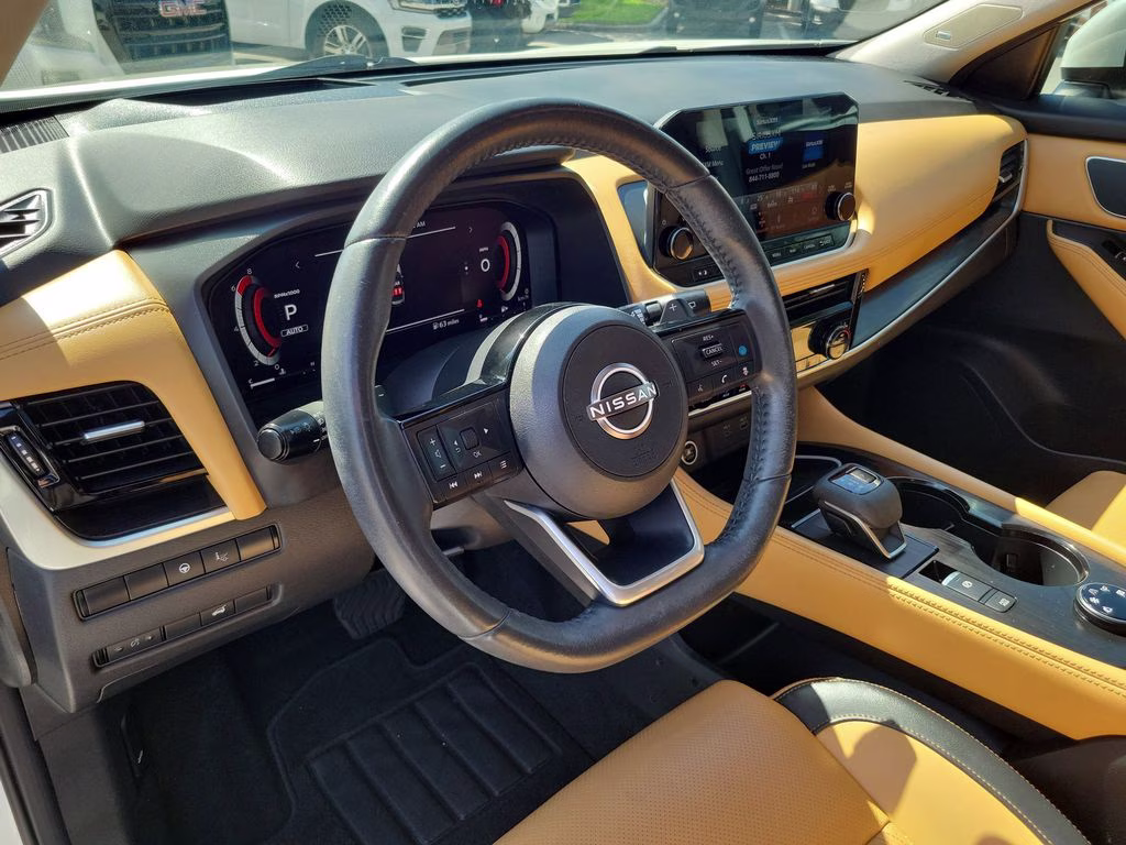 2023 Pearl White Tricoat Nissan Rogue Platinum AWD SUV