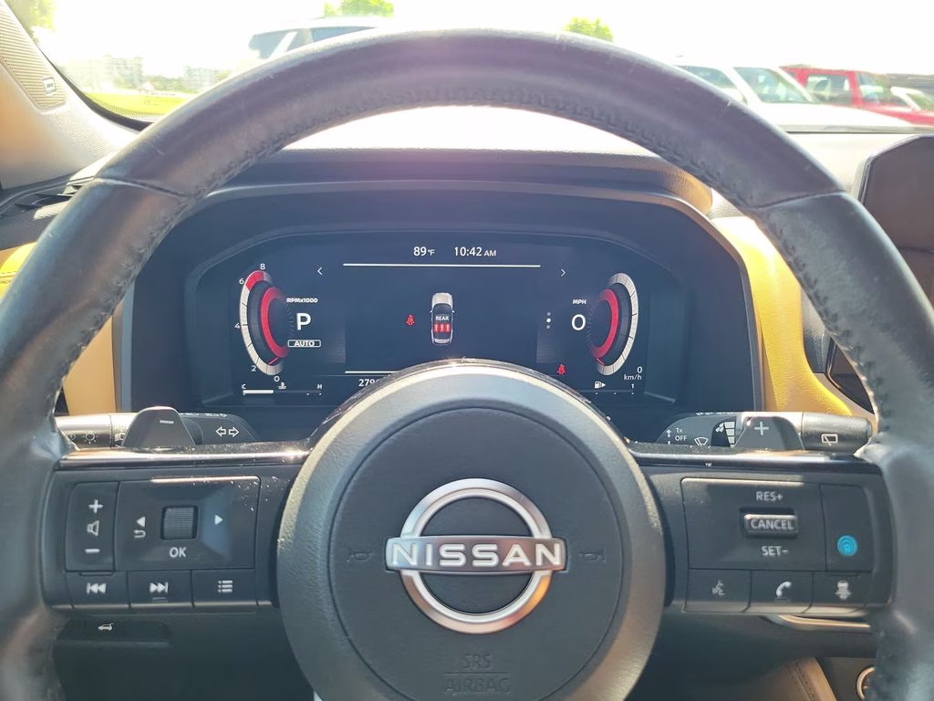 2023 Pearl White Tricoat Nissan Rogue Platinum AWD SUV