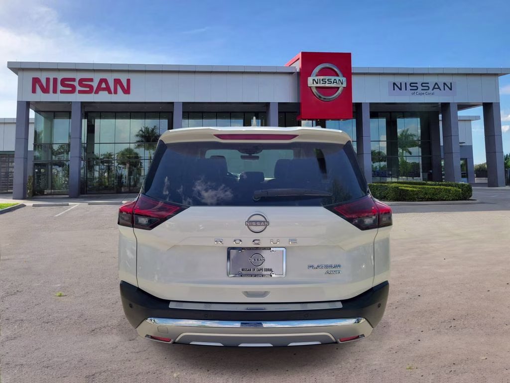 2023 Pearl White Tricoat Nissan Rogue Platinum AWD SUV