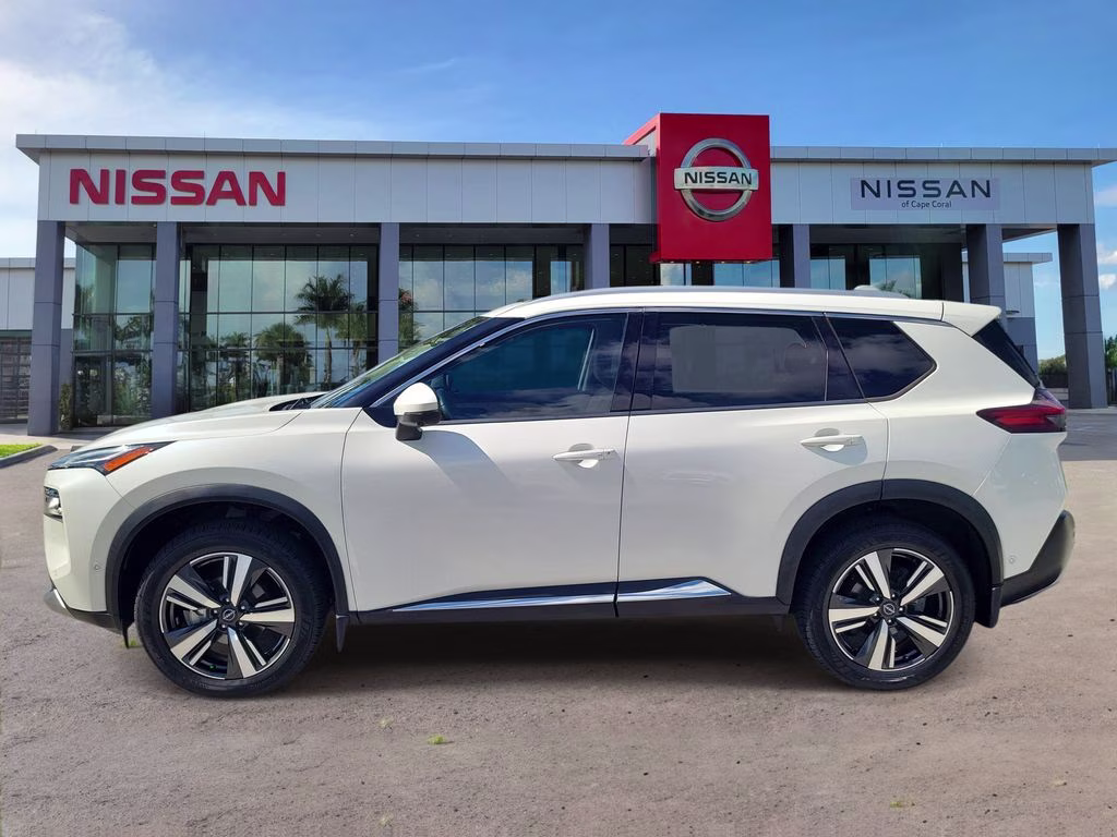 2023 Pearl White Tricoat Nissan Rogue Platinum AWD SUV