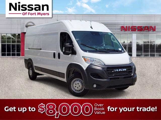 2026 Bright White Clearcoat Ram ProMaster 2500 High Roof FWD Van