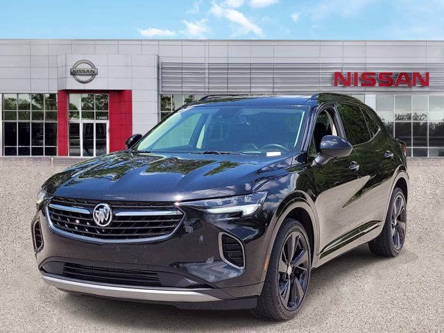 2021 Ebony Twilight Metallic Buick Envision Essence FWD SUV