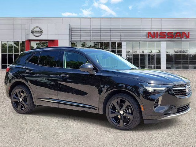 2021 Ebony Twilight Metallic Buick Envision Essence FWD SUV