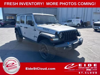 2023 Silver Zynith Clearcoat Jeep Wrangler Base 4xe 4X4 SUV