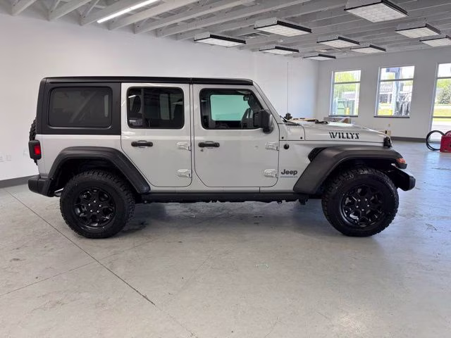 2023 Silver Zynith Clearcoat Jeep Wrangler Base 4xe 4X4 SUV