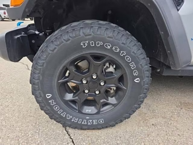 2023 Silver Zynith Clearcoat Jeep Wrangler Base 4xe 4X4 SUV