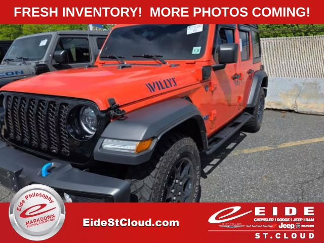 2023 Punkn Metallic Clearcoat Jeep Wrangler Base 4xe 4X4 SUV