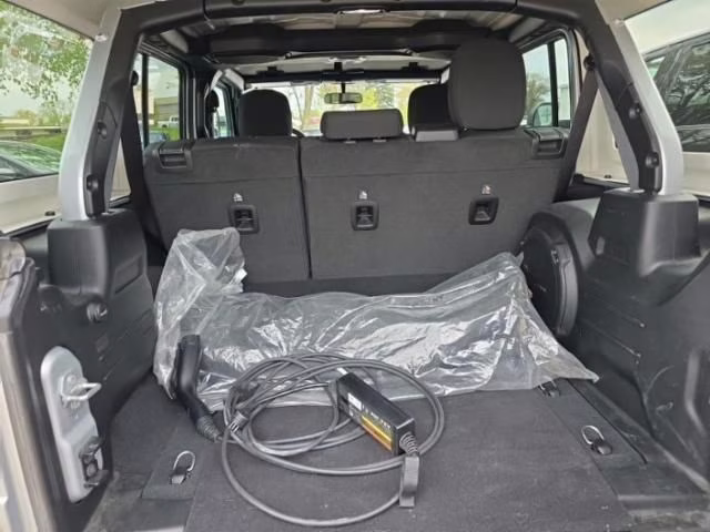 2023 Silver Zynith Clearcoat Jeep Wrangler Base 4xe 4X4 SUV