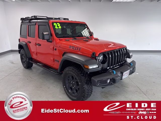 2023 Punkn Metallic Clearcoat Jeep Wrangler Base 4xe 4X4 SUV
