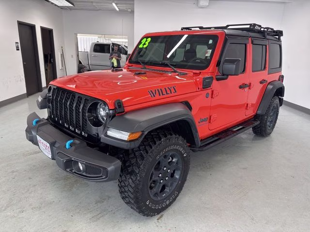 2023 Punkn Metallic Clearcoat Jeep Wrangler Base 4xe 4X4 SUV