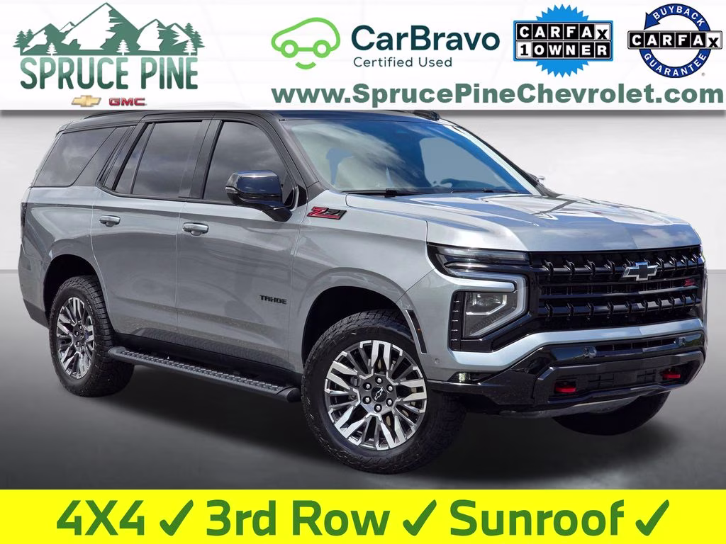 2025 Sterling Gray Metallic Chevrolet Tahoe Z71 4X4 SUV
