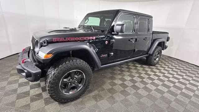 2021 Black Clearcoat Jeep Gladiator Rubicon 4X4 Truck