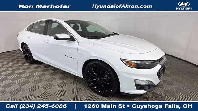 2023 Summit White Chevrolet Malibu LT FWD Sedan