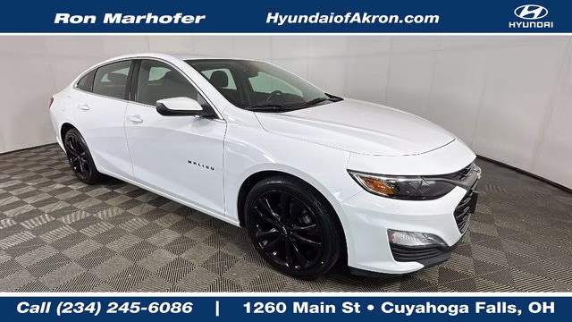 2023 Summit White Chevrolet Malibu LT FWD Sedan