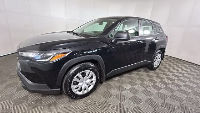 2022 Jet Black Toyota Corolla Cross L AWD SUV