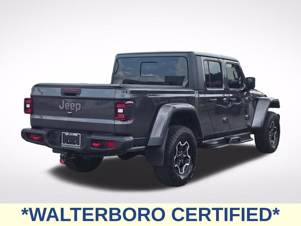 2020 Granite Crystal Metallic Clearcoat Jeep Gladiator Rubicon 4X4 Truck