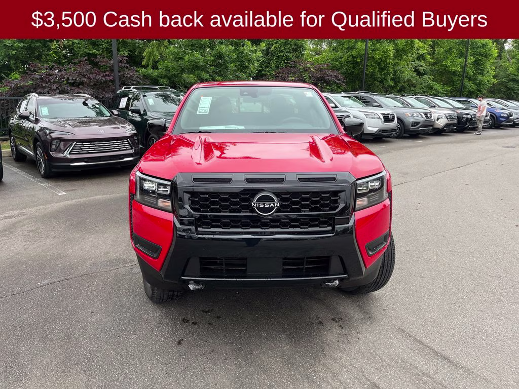 2026 Red Alert Nissan Frontier SV 4X4 Truck