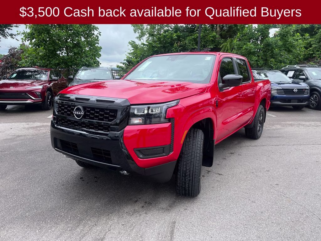2026 Red Alert Nissan Frontier SV 4X4 Truck
