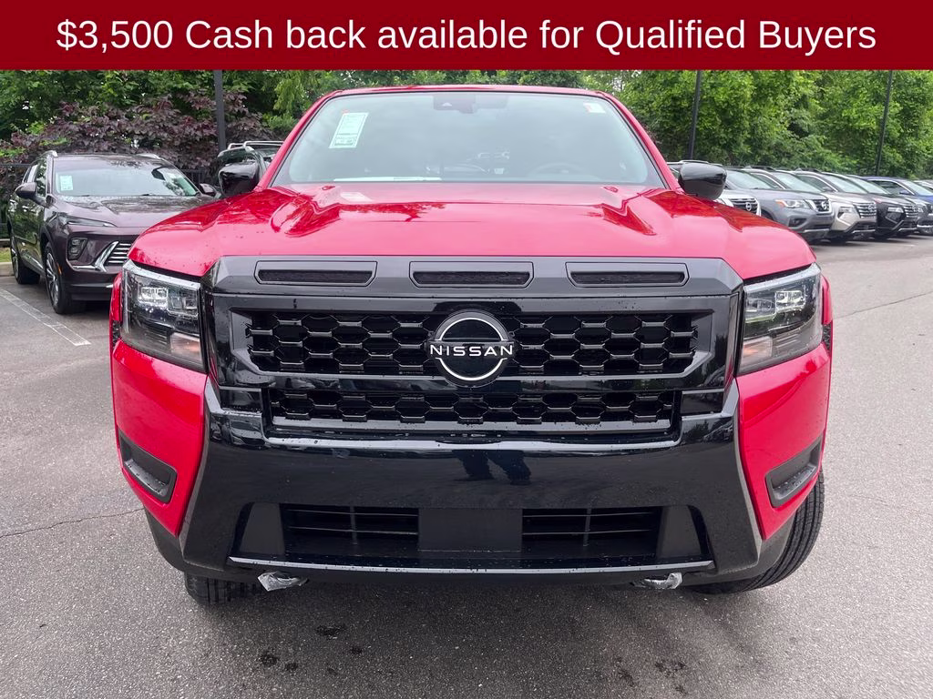 2026 Red Alert Nissan Frontier SV 4X4 Truck