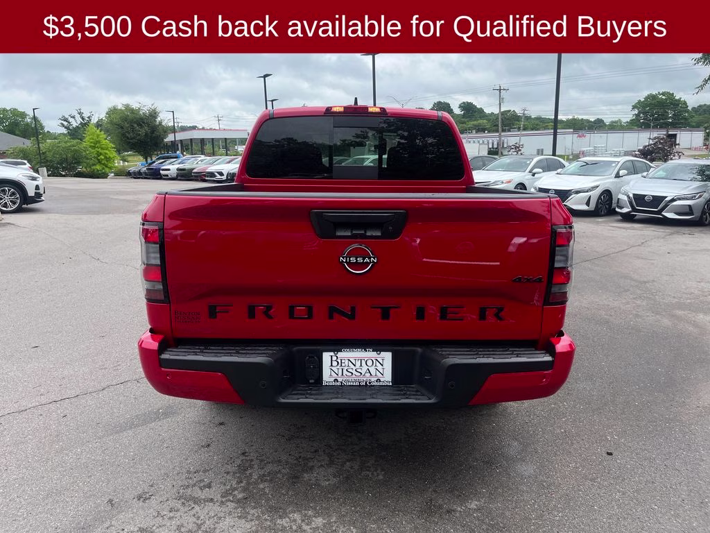 2026 Red Alert Nissan Frontier SV 4X4 Truck