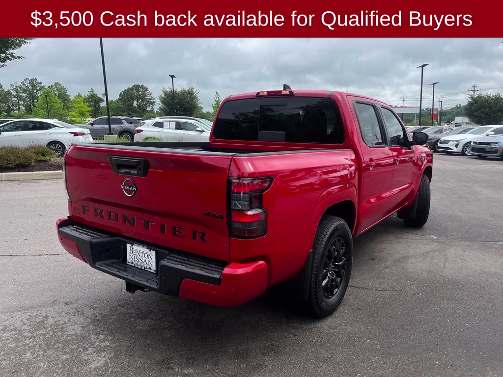 2026 Red Alert Nissan Frontier SV 4X4 Truck