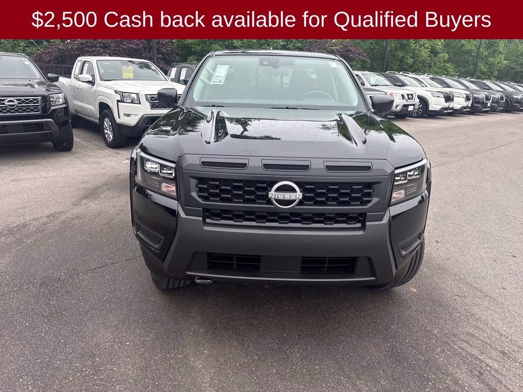 2026 Super Black Nissan Frontier S 4X4 Truck