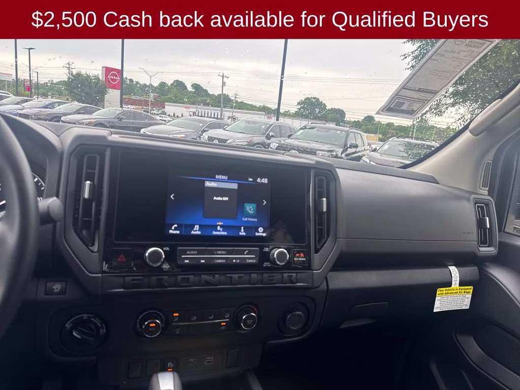 2026 Super Black Nissan Frontier S 4X4 Truck