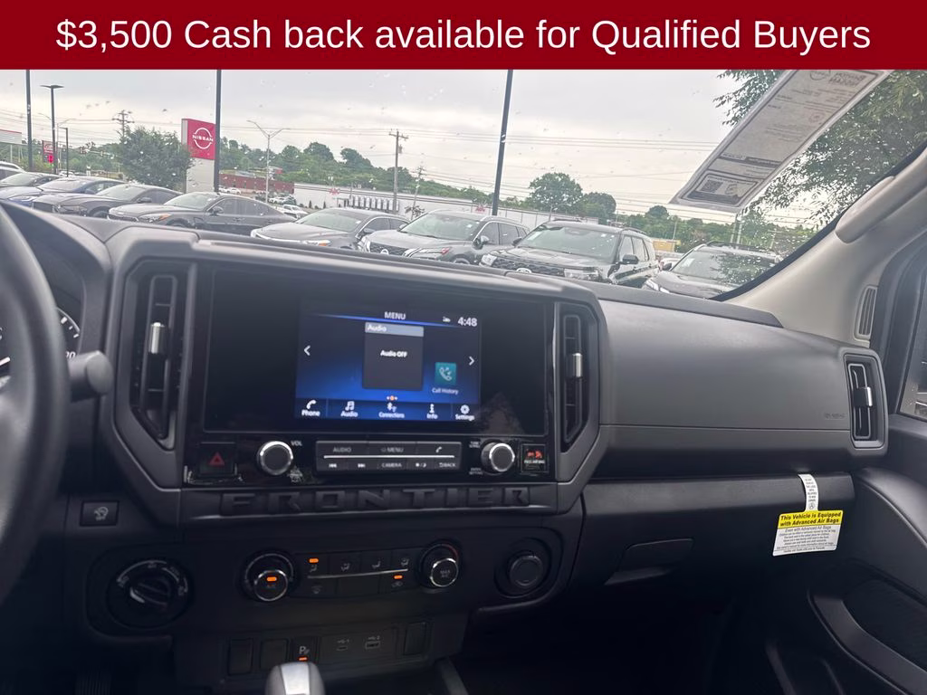 2026 Super Black Nissan Frontier S 4X4 Truck
