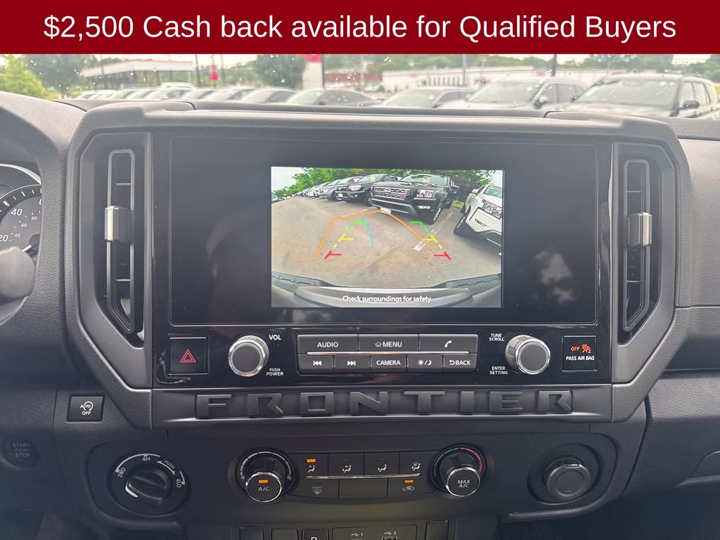 2026 Super Black Nissan Frontier S 4X4 Truck