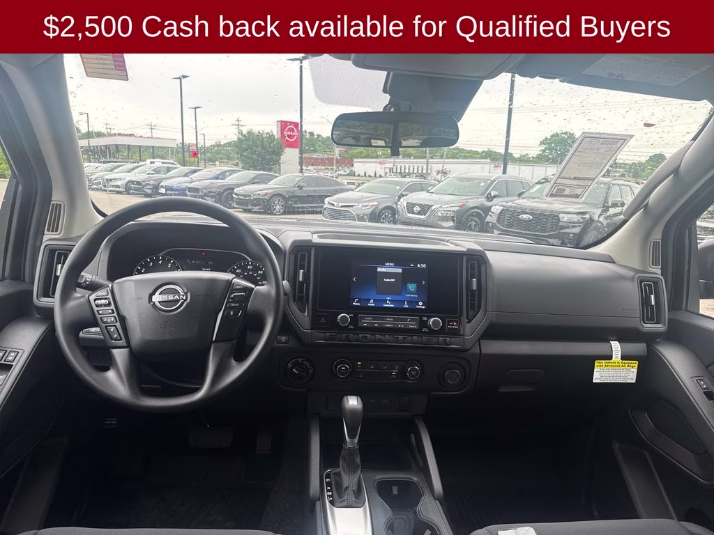 2026 Super Black Nissan Frontier S 4X4 Truck