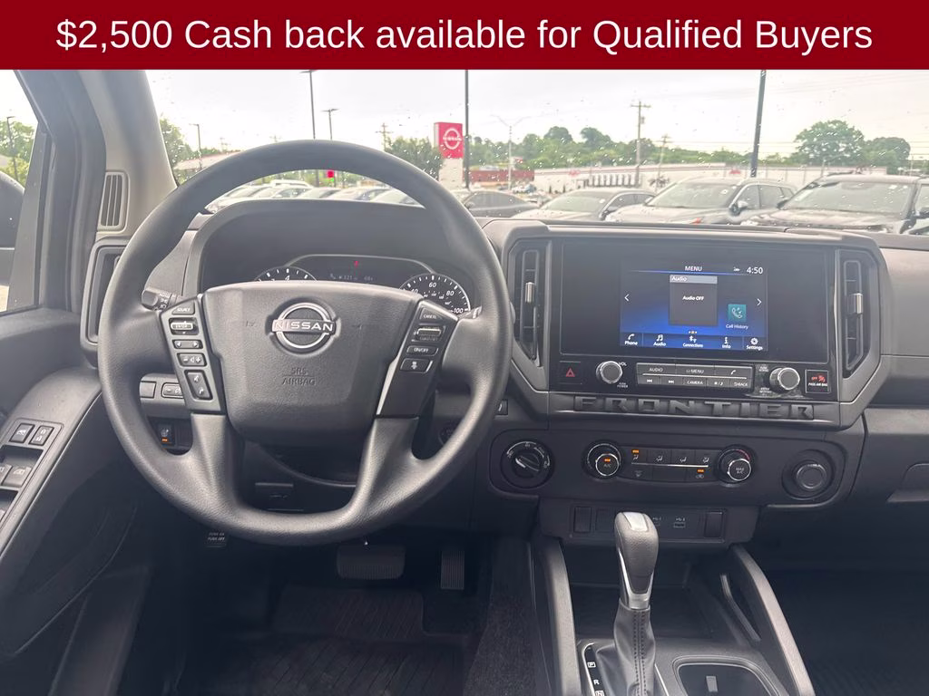 2026 Super Black Nissan Frontier S 4X4 Truck