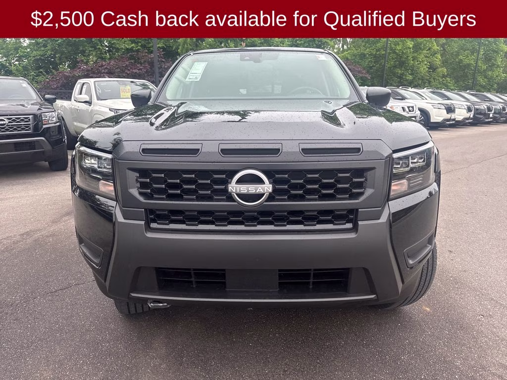 2026 Super Black Nissan Frontier S 4X4 Truck