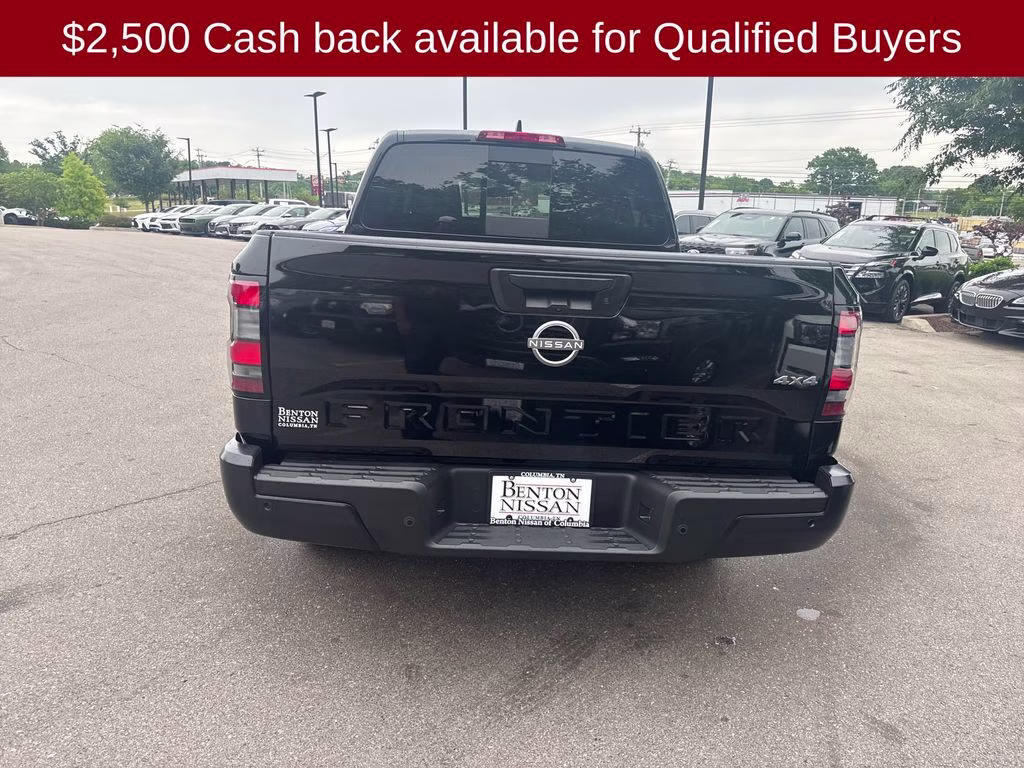 2026 Super Black Nissan Frontier S 4X4 Truck