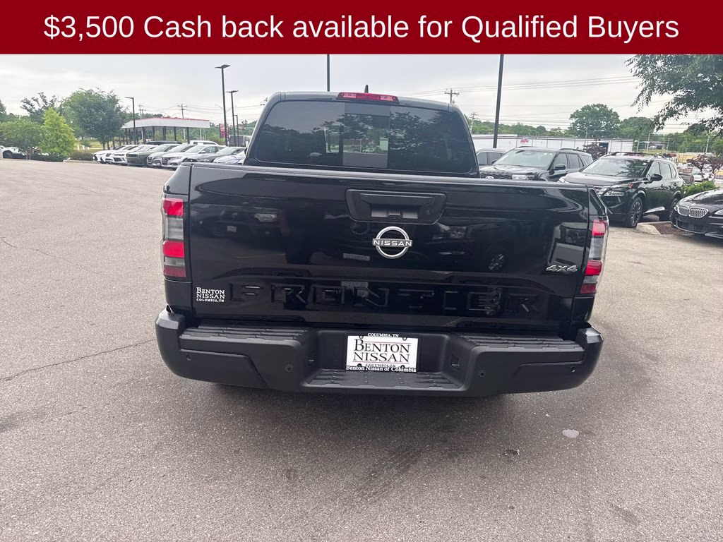 2026 Super Black Nissan Frontier S 4X4 Truck