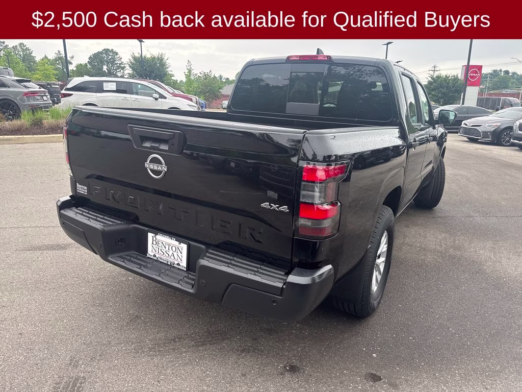 2026 Super Black Nissan Frontier S 4X4 Truck