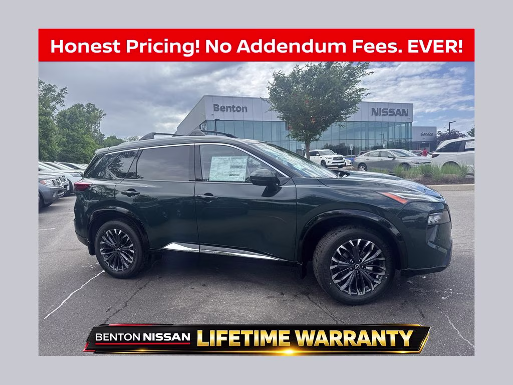 2026 Obsidian Green Nissan Rogue Platinum AWD SUV