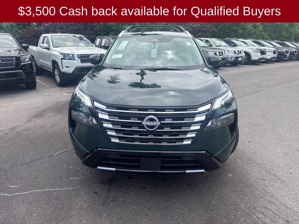 2026 Obsidian Green Nissan Rogue Platinum AWD SUV