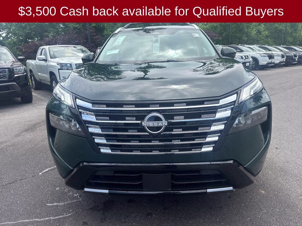 2026 Obsidian Green Nissan Rogue Platinum AWD SUV