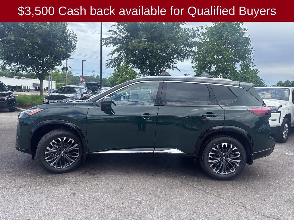 2026 Obsidian Green Nissan Rogue Platinum AWD SUV