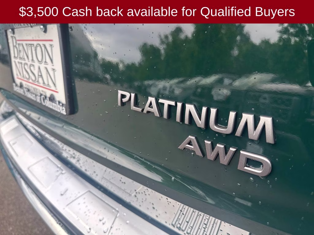 2026 Obsidian Green Nissan Rogue Platinum AWD SUV