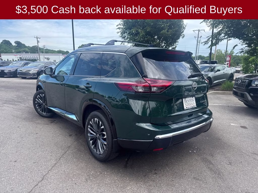 2026 Obsidian Green Nissan Rogue Platinum AWD SUV