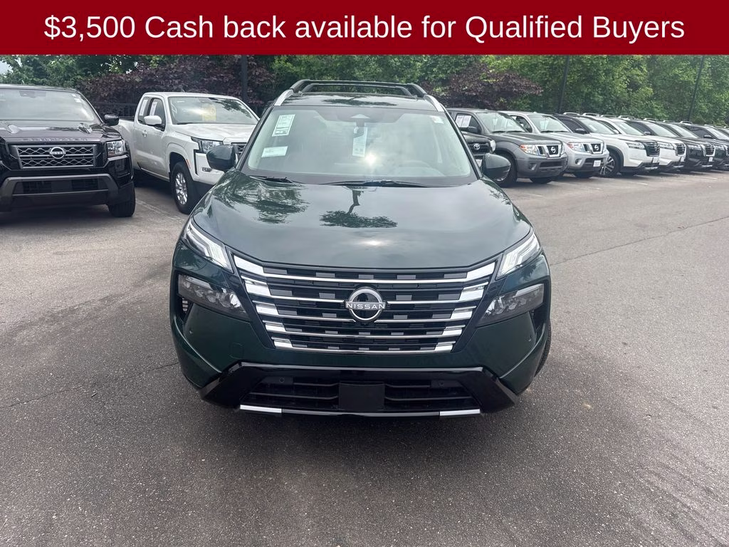 2026 Obsidian Green Nissan Rogue Platinum AWD SUV