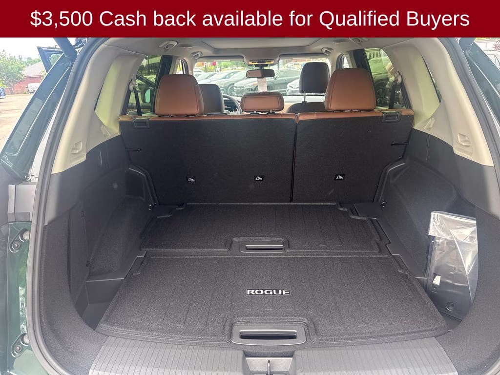2026 Obsidian Green Nissan Rogue Platinum AWD SUV